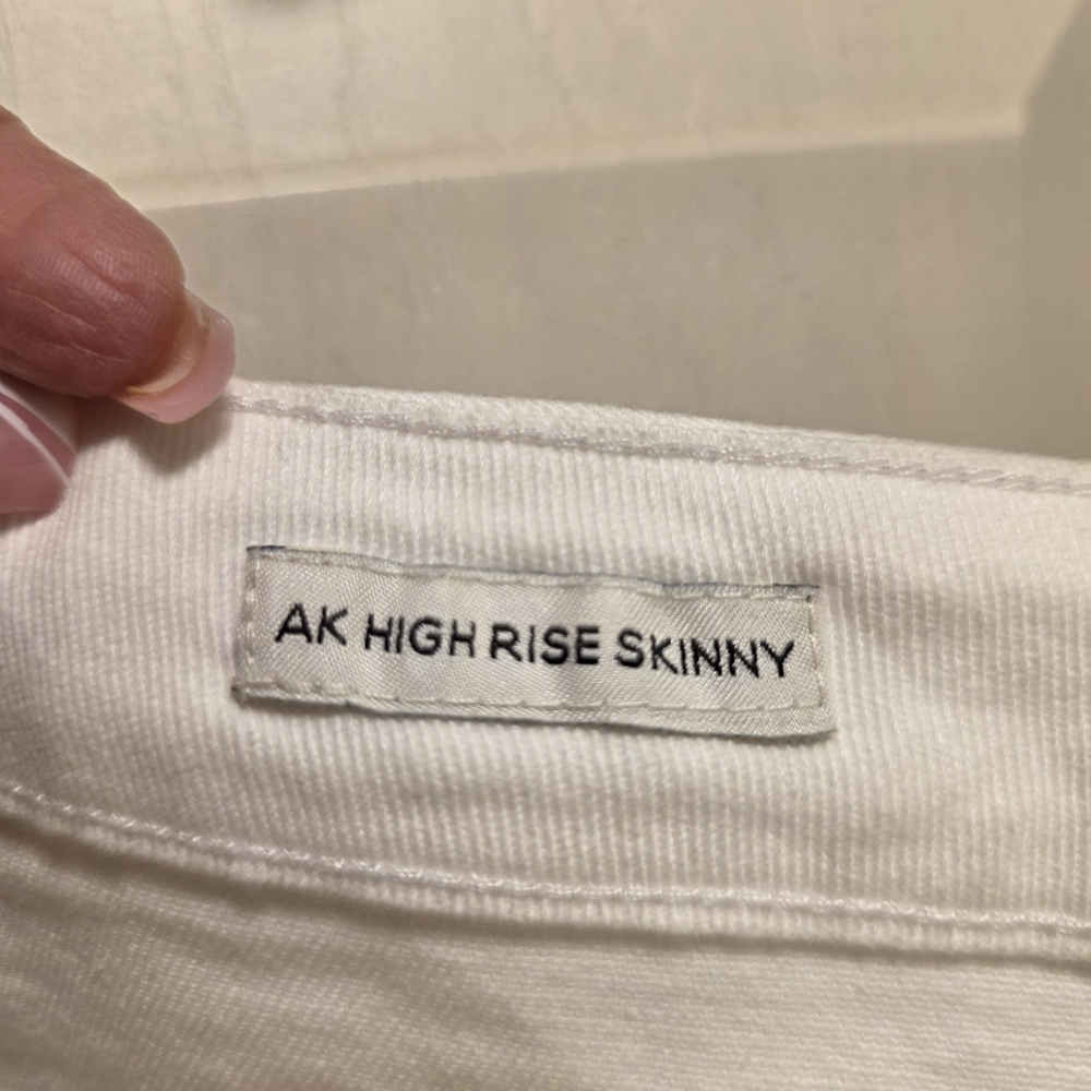 Anne Klein High Rise Skinny Jeans Size 12 New - Picture 9 of 10